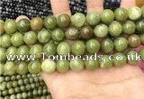 CCJ333 15.5 inches 10mm round green China jade beads wholesale