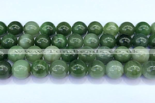 CCJ386 15 inches 12mm round China jade beads