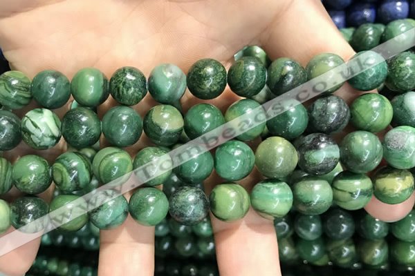 CCJ403 15.5 inches 10mm round west African jade beads wholesale