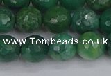 CCJ413 15.5 inches 10mm faceted round west African jade beads