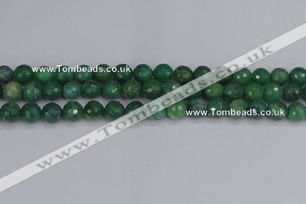 CCJ413 15.5 inches 10mm faceted round west African jade beads