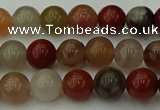 CCJ452 15.5 inches 8mm round colorful jasper beads wholesale