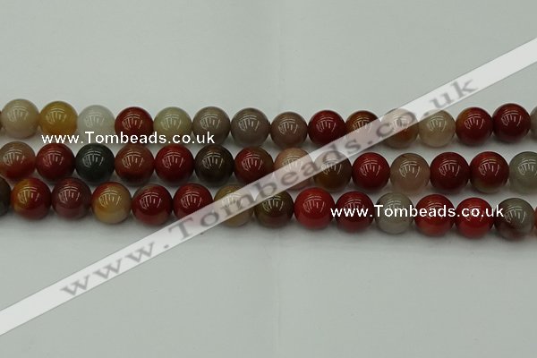 CCJ455 15.5 inches 14mm round colorful jasper beads wholesale