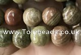 CCJ470 15.5 inches 4mm round rainbow jasper beads wholesale