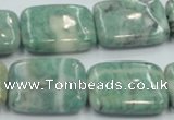 CCJ53 15.5 inches 18*25mm rectangle African jade gemstone beads