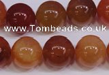 CCL07 15 inches 16mm round carnelian gemstone beads wholesale