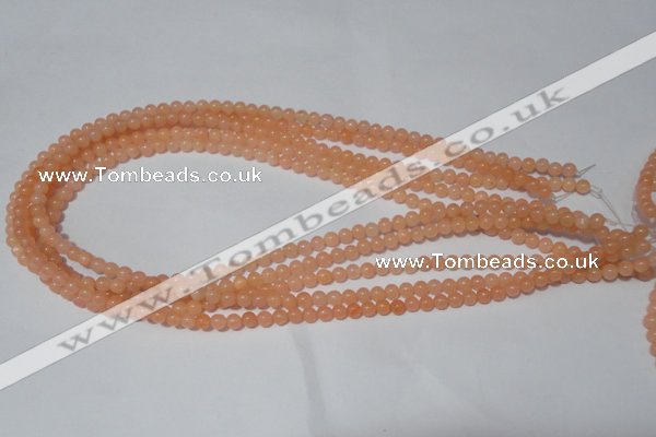 CCN02 15.5 inches 4mm round candy jade beads wholesale