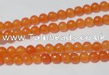 CCN03 15.5 inches 4mm round candy jade beads wholesale