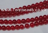 CCN05 15.5 inches 4mm round candy jade beads wholesale