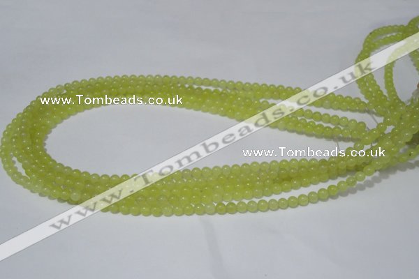 CCN06 15.5 inches 4mm round candy jade beads wholesale