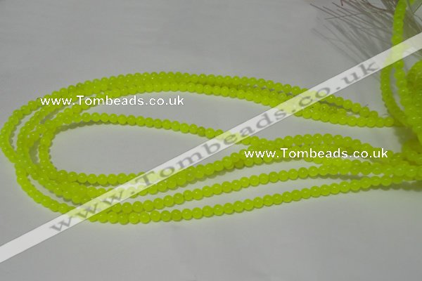 CCN07 15.5 inches 4mm round candy jade beads wholesale