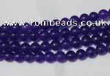 CCN10 15.5 inches 4mm round candy jade beads wholesale