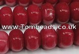 CCN100 15.5 inches 10*15mm rondelle candy jade beads wholesale