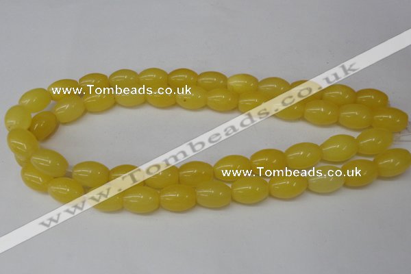 CCN111 15.5 inches 12*16mm rice candy jade beads wholesale