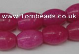 CCN113 15.5 inches 12*16mm rice candy jade beads wholesale