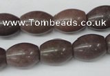 CCN116 15.5 inches 12*16mm rice candy jade beads wholesale