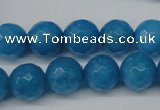 CCN1204 15.5 inches 12mm faceted round candy jade beads wholesale