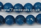 CCN1205 15.5 inches 14mm faceted round candy jade beads wholesale