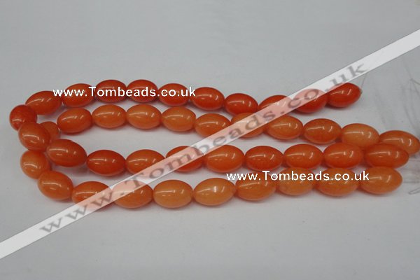 CCN121 15.5 inches 13*18mm rice candy jade beads wholesale