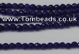 CCN1211 15.5 inches 4mm faceted round candy jade beads wholesale