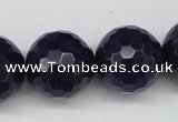 CCN1219 15.5 inches 20mm faceted round candy jade beads wholesale