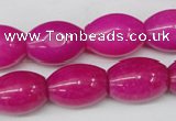 CCN122 15.5 inches 13*18mm rice candy jade beads wholesale