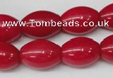 CCN123 15.5 inches 13*18mm rice candy jade beads wholesale