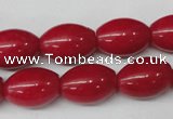 CCN124 15.5 inches 13*18mm rice candy jade beads wholesale