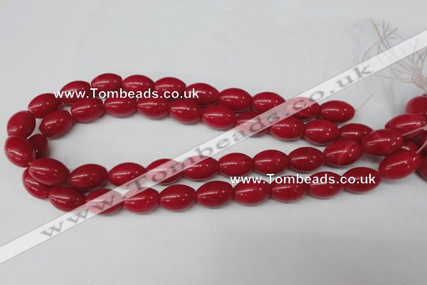 CCN124 15.5 inches 13*18mm rice candy jade beads wholesale