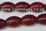 CCN125 15.5 inches 13*18mm rice candy jade beads wholesale