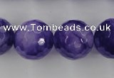 CCN1258 15.5 inches 18mm faceted round candy jade beads wholesale