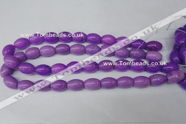 CCN126 15.5 inches 13*18mm rice candy jade beads wholesale