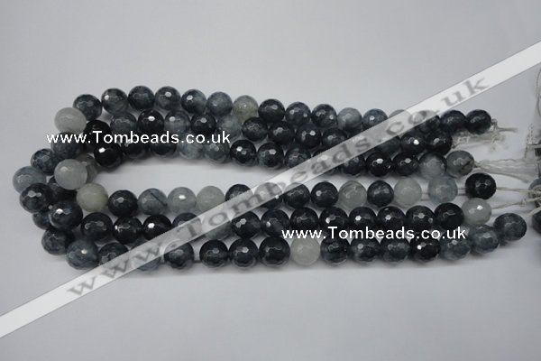 CCN1265 15.5 inches 12mm faceted round candy jade beads wholesale