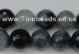 CCN1266 15.5 inches 14mm faceted round candy jade beads wholesale