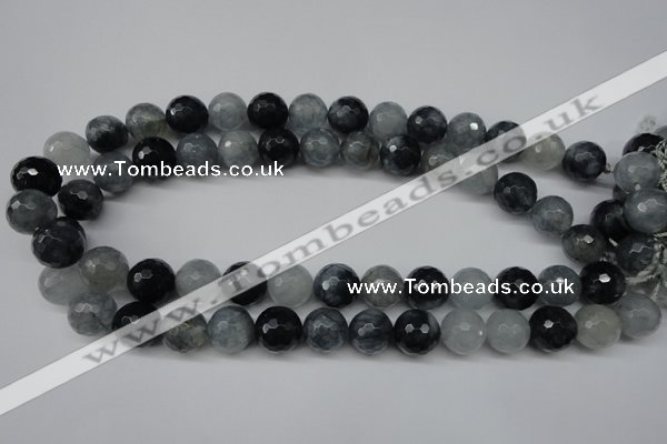 CCN1266 15.5 inches 14mm faceted round candy jade beads wholesale