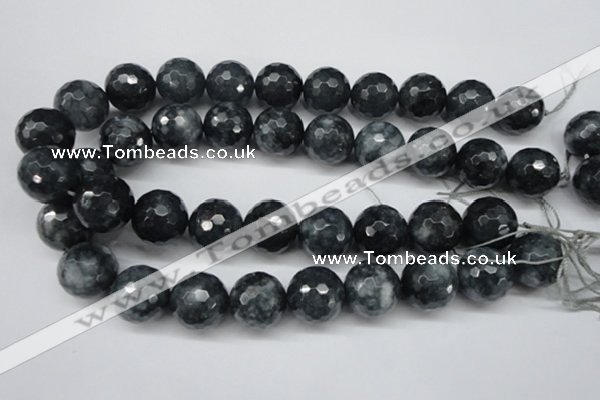 CCN1269 15.5 inches 20mm faceted round candy jade beads wholesale