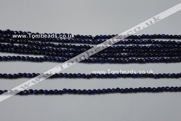 CCN1311 15.5 inches 3mm faceted round candy jade beads wholesale