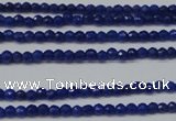 CCN1314 15.5 inches 3mm faceted round candy jade beads wholesale