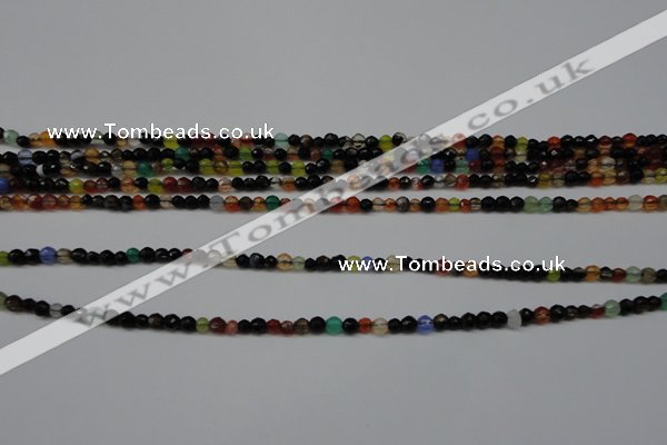 CCN1317 15.5 inches 3mm faceted round candy jade beads wholesale