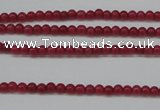 CCN1331 15.5 inches 2mm round candy jade beads wholesale