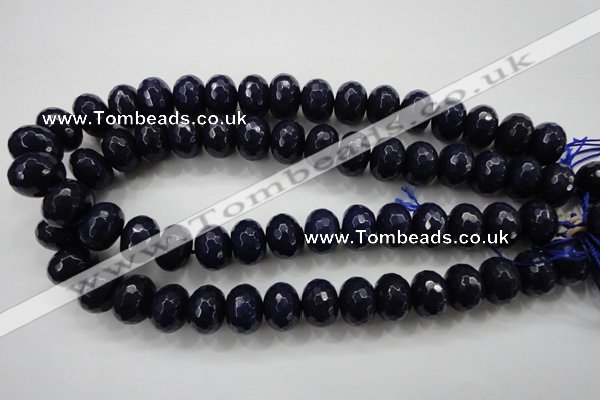 CCN1387 15.5 inches 12*16mm faceted rondelle candy jade beads