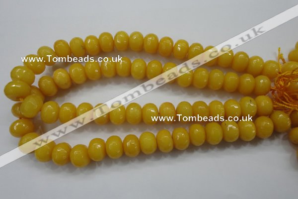 CCN1397 15.5 inches 12*16mm faceted rondelle candy jade beads