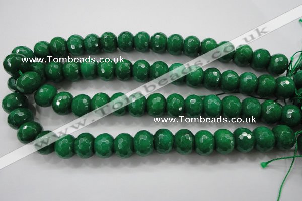 CCN1417 15.5 inches 12*16mm faceted rondelle candy jade beads