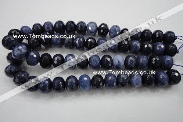 CCN1438 15.5 inches 13*18mm faceted rondelle candy jade beads