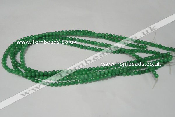 CCN15 15.5 inches 4mm round candy jade beads wholesale