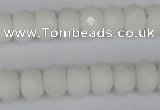 CCN150 15.5 inches 8*12mm faceted rondelle candy jade beads