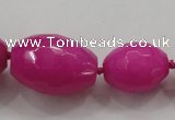 CCN1510 15.5 inches 10*14mm – 20*30mm faceted rice candy jade beads