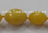 CCN1513 15.5 inches 10*14mm – 20*30mm faceted rice candy jade beads