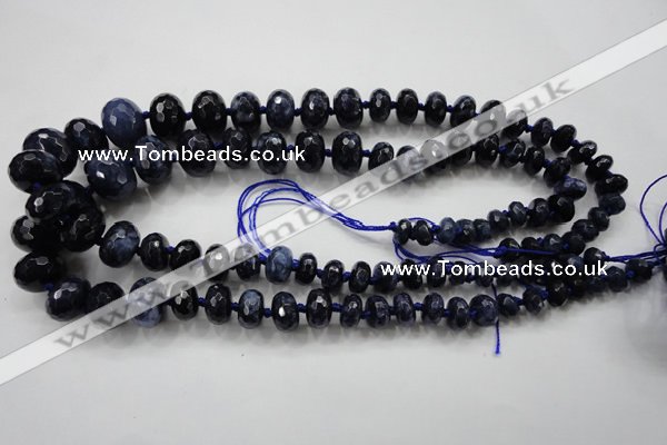 CCN1520 15.5 inches 5*8mm - 13*18mm faceted rondelle candy jade beads