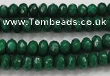 CCN1596 15.5 inches 5*8mm faceted rondelle candy jade beads